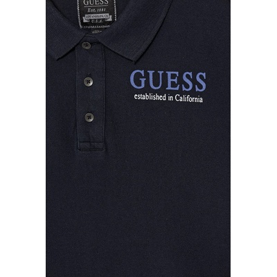 GUESS Детска памучна тениска с яка Guess (L6GP01.K9WF4.PPY2.M)