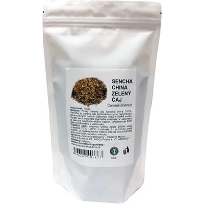 Zelené Drahokamy Zelený čaj Sencha china 100 g