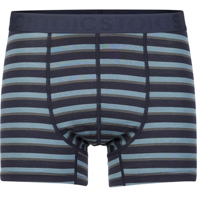 Stoic Мъжко мериносово термобельо Stoic Merino150 AlsenSt. Boxer Merino base layer - Dark Navy Multi Striped - размер XL (015-1638-2314)