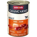 Konzervy pre psov Animonda Gran Carno Adult hovädzie & kuracie 400 g