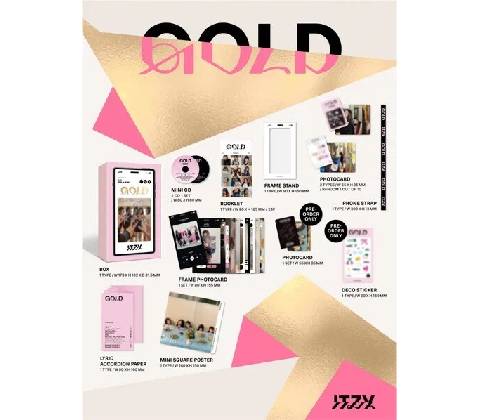 Itzy Gold Special Phone Box Version CD