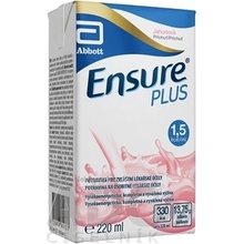 Ensure PLUS jahodová príchuť 24 x 220 ml