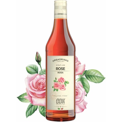 ODK Sirup Růže Rose 0,75 l