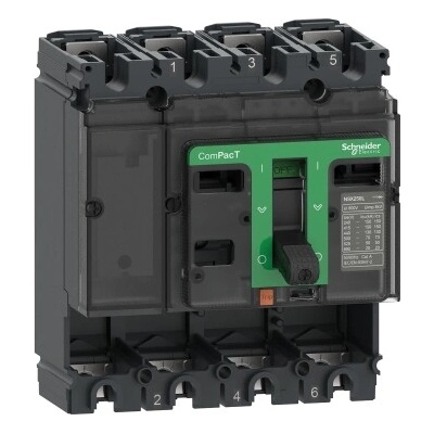 Schneider Electric Deon NSX100F 36kA AC 4P 100A C10F4