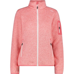 CMP Дамско поларено яке CMP Women's Jacket Jacquard Knitted Fleece jacket - Coral / Bianco - размер 34 (EU) (105-4942-2411)