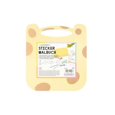 Folia Книжка за оцветяване със стикери Epic Adventure 15 листа