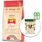 Fitmin Medium Puppy 12 кг + Fitmin Play&Train Агнец и Говеждо БЕЗПЛАТНО