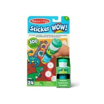 Spin Master Melissa & Doug - Sticker WOW! Dinosaur Stamps & Pad