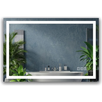 Tutumi Огледало LED 90x60cm PRO SQR BLUETOOTH (HOM-06508)