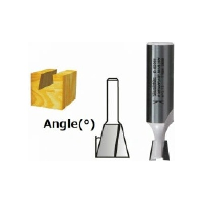 Fréza pro rybinový spoj stopka 8mm, 15x14,3x52mm, Makita D-48088