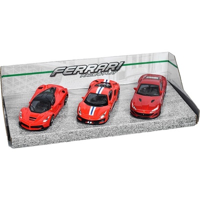Bburago Sada Ferrari 3 ks:LaFerrari Ferrari 458 Italia Speciale Ferrari 812 Superfast 1:43