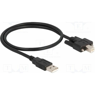 Delock 87197 USB 2.0 USB A vidlice USB B vidlice 0,5m černý