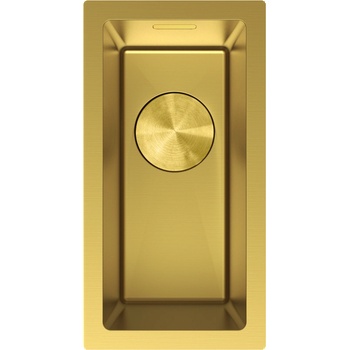 Mexen Trixo стоманена мивка с една камера 230 x 440 mm, златна - 6411221000-55 (6411221000-55)