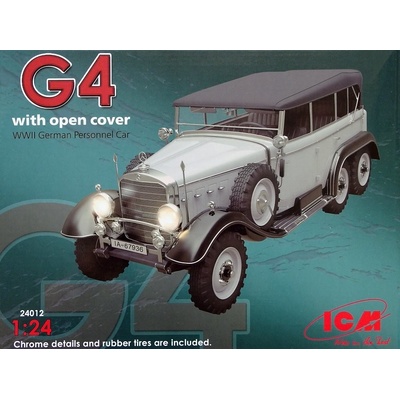 ICM G4 with Open Cover German Personnel Car 1:24