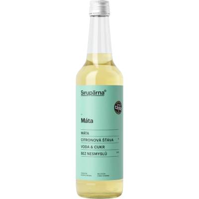 Sirupárna Domácí Mátový Sirup 0,5 l