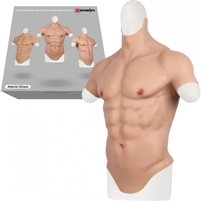Мъжки торс, ултрареалистичен, размер XL - Ultra Realistic Muscle Men (XXDREAM012)