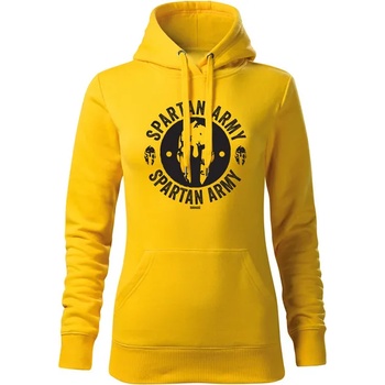 Image 1 of DRAGOWA дамски суитшърт с качулка Архелай, жълт, 320г/м2 (8488)