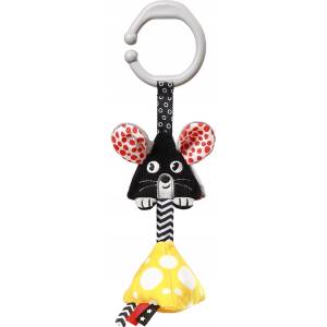 BabyOno Бебешка висяща играчка Babyono - Mouse, контрастна (5901435418307)