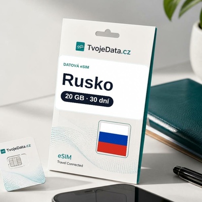 eSIM Rusko 20 GB / 29 dní