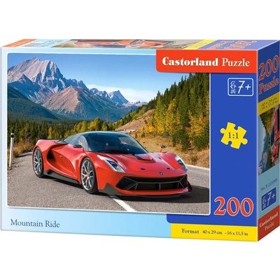 Castorland Пъзел Castorland от 200 части - Да шофираш в планината (B-222049)