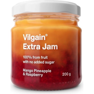 Vilgain Extra džem mango s ananásom a malinami bez pridaného cukru 200 g