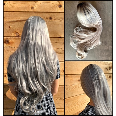 Blond paruka Pôvabná parochňa Clair so sieťkou
