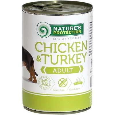 Natures Protection Adult chicken & turkey 400 g