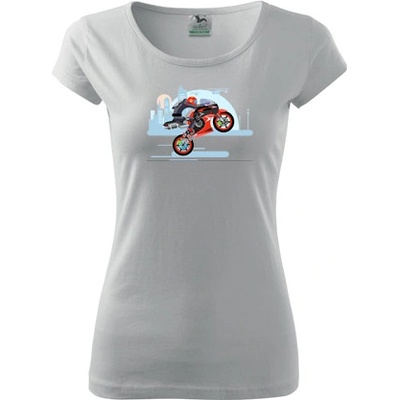 Dámske tričko s moto motívom 50 Urban ride