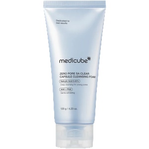 medicube Zero Pore SA Clearing Capsule Cleansing Foam - Дълбоко Почистваща Пенка 120г