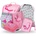 Baagl SET 5 Zippy Фламинго: раница, несесер, торба, кутия за обяд, папки (A-33483)