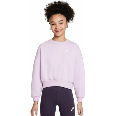 Nike Girls Sportswear Club Fleece doll/white