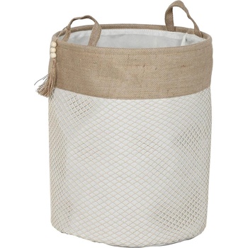 Item international Кош за пране с дръжки eve, 38х38х48см, бежов (1949)