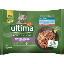 Ultima Cat Sterilized rybí výber 96 x 85 g