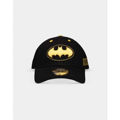 Batman Core Warner Batman Core Logo Curved Bill Cap Black