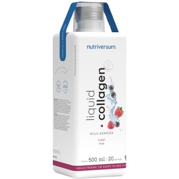 Nutriversum Collagen Liquid 10.000 | Sugar Free [500 мл] Горски плодове