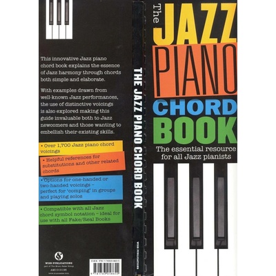 Jazz Piano Chord Book / Jazzové akordy pro klavír – nezbytný zdroj pro všechny jazzové klavíristy – učebnice