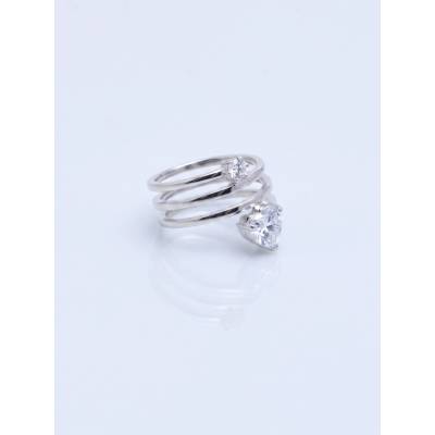 Franco Bene Twist promise ring stříbrný 158