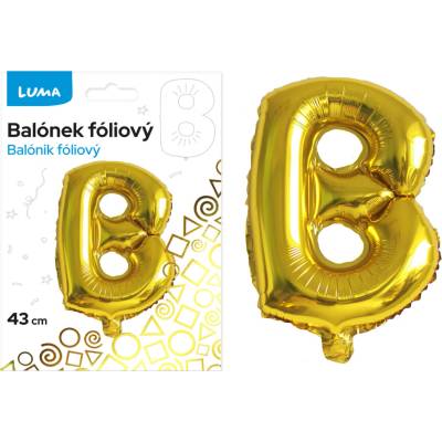 LUMA Balónek foliový & ZLATÝ