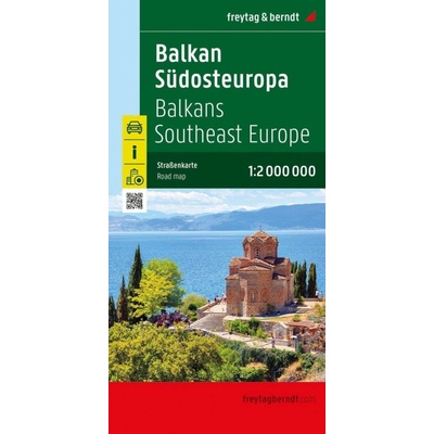 Balkán – jihovýchodní Evropa 1:2 000 000 / automapa