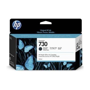 HP Мастило за плотер HP 730 - MATTE BLACK, 130 ml, P2V65A