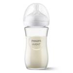 Philips СТЪКЛЕНО ШИШЕ natural response 3.0 philips avent, 240 МЛ, 1М+