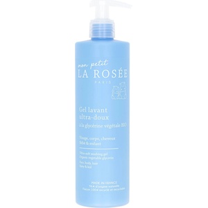 La Rosée Нежен измиващ гел за деца с органичен растителен глицерин, 400 ml - baby