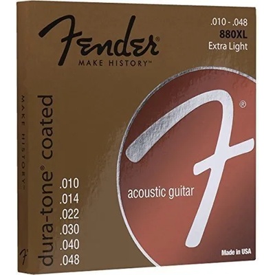 Fender 880XL 80/20 Dura-Tone 10-48 Струни за акустична китара (0730880002)