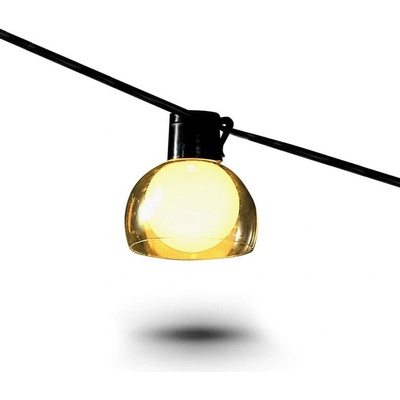decoDoma Zahradní solární světelný řetěz 8 LED