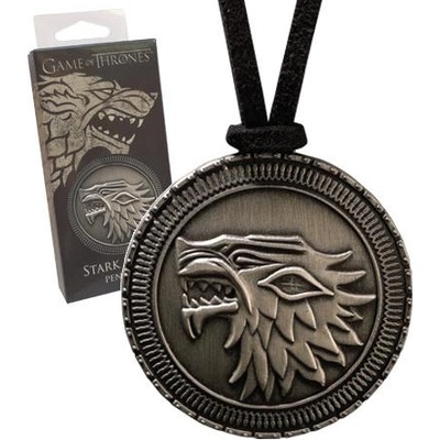 Noble Collection Amulet Game of Thrones znak Starků De Luxe NNXT0090