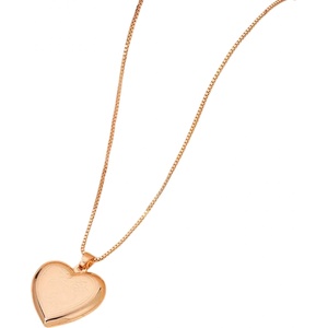 HARAHU Колие KI-34239 Heart - Златен / Розов KP34239