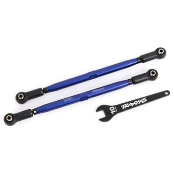 Traxxas алуминиева синя свързваща щанга (2) (за #7895)