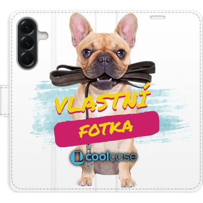 iSaprio Flip Samsung Galaxy A26 5G s vlastním motivem a kapsičkami na karty
