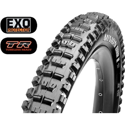 Maxxis Minion DHR II 26X2.40WT EXO TR 26X2.40WT kevlar