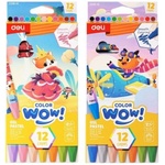  Пастели 12 цв. маслени Deli Color Wow 228-12